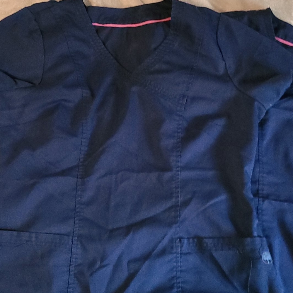 Healing hands scrub top